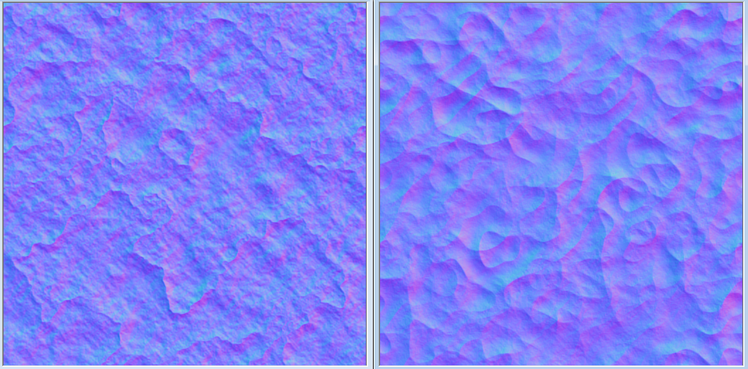 water ripple normal map